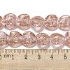Handmade Gold Sand Lampwork Beads Strands LAMP-L079-04C-4