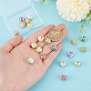   20Pcs 10 Colors Handmade Porcelain Beads PORC-PH0001-40-3