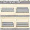 3-Tier Acrylic Minifigure Display Cases ODIS-WH0027-049-4
