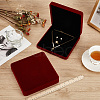 Square Velvet Jewelry Gift Boxes CON-WH0089-113A-5