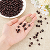 AHADERMAKER 300Pcs 3 Styles Natural Wood Beads Strands WOOD-GA0001-66-3