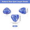 SUNNYCLUE Natural Blue Spot Jasper Beads Strands G-SC0002-09H-2