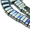 Electroplated Non-magnetic Synthetic Hematite Beads Strands G-C106-B02-02A-3