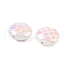 2Pcs UV Plating Acrylic Beads FIND-C067-03H-2