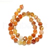 Natural Banded Agate Beads Strands G-I376-A57-01-2