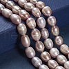 Natural Cultured Freshwater Pearl Beads Strands PEAR-R064-16-4