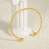 304 Stainless Steel Cuff Bangles UO5787-2-3