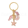 3Pcs Alloy Enamel Keychain KEYC-JKC01021-3