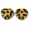 Two Tone Acrylic Beads OACR-S038-018-2