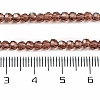 Transparent Glass Beads Strands EGLA-A035-T3mm-D13-5