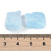 Transparent Spray Paint Glass Beads X1-GLAA-H035-01E-3