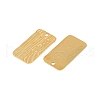 Ion Plating(IP) 304 Stainless Steel Pendants STAS-C106-06G-2