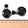 Natural Mixed Stone Perfume Bottle Pendants G-L623-13P-4