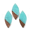 Resin & Wood Big Pendants WOOD-F015-12B-1