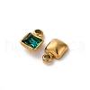 Ion Plating(IP) 304 Stainless Steel Rhinestone Pendants STAS-B090-02G-2