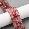 Natural Strawberry Quartz Beads Strands G-Z006-C50-1