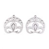 304 Stainless Steel Pendants STAS-N108-38P-1