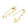 Brass Pave Cubic Zirconia Multi-Strand Links KK-U062-52G-2