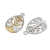 304 Stainless Steel Pendants STAS-L290-49GP-2