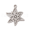 Non-Tarnish 304 Stainless Steel Pendants STAS-S139-06P-01-1