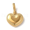 304 Stainless Steel Charms STAS-G352-07G-1
