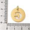 Ion Plating(IP) 304 Stainless Steel Pendants STAS-M074-01G-G-3
