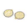 Rack Plating Brass Pendants KK-P269-16G-B-2