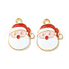 Christmas Alloy Enamel Pendants ENAM-D047-10LG-01-2