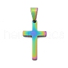 Ion Plating(IP) 304 Stainless Steel Pendants STAS-H389-13M-1