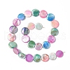 Natural Freshwater Shell Beads Strands X-SHEL-C003-02-2