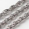 304 Stainless Steel Rope Chains CHS-K001-14-6mm-1