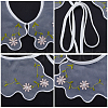 Detachable Organza Lady's False Collars AJEW-WH0348-50-6