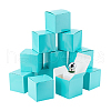 Square Kraft Paper Necklace Earring Storage Gift Boxes CON-WH0095-90A-02-7