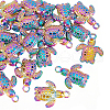 20Pcs 201 Stainless Steel Pendants STAS-NB0001-80-1
