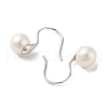 Natural Pearl Dangle Earrings for Women EJEW-C082-13B-P-2