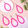 Acrylic Pendant Decorations HJEW-TAC0061-4