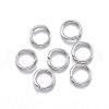 Tarnish Resistant 304 Stainless Steel Jump Rings STAS-E113-18P-1