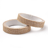 Self Adhesive Burlap Ribbon OCOR-T010-06-1.8cm-1