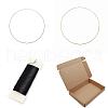  16Pcs 2 Colors Iron Hoops Macrame Ring DIY-NB0012-53-1
