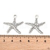 Tibetan Style Alloy Pendants TIBEP-R304-003AS-LF-2