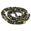 Natural Prehnite Beads Strands G-A097-A06-03-3