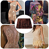 Polyester Fringe Trimmings OCOR-WH0082-207C-1-6