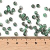 Transparent Inside Colours Glass Seed Beads SEED-H002-A-C221-4