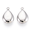 304 Stainless Steel Pendants STAS-T065-79P-1