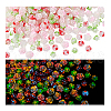   300pcs 3 styles Luminous Transparent Resin Decoden Cabochons RESI-PH0002-21-7