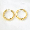 Round 304 Stainless Steel Hoop Earrings EJEW-V005-01G-02-6