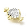 Transparent Clear Resin Rhinestone Charms FIND-B015-01B-LG-3