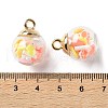 Glass Pendants FIND-Z083-01C-3