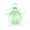 Transparent Acrylic Beads TACR-S149-14-4