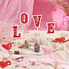  6 Sets 3 Styles 3D Wood Cake Insert Card WOOD-NB0001-86-2